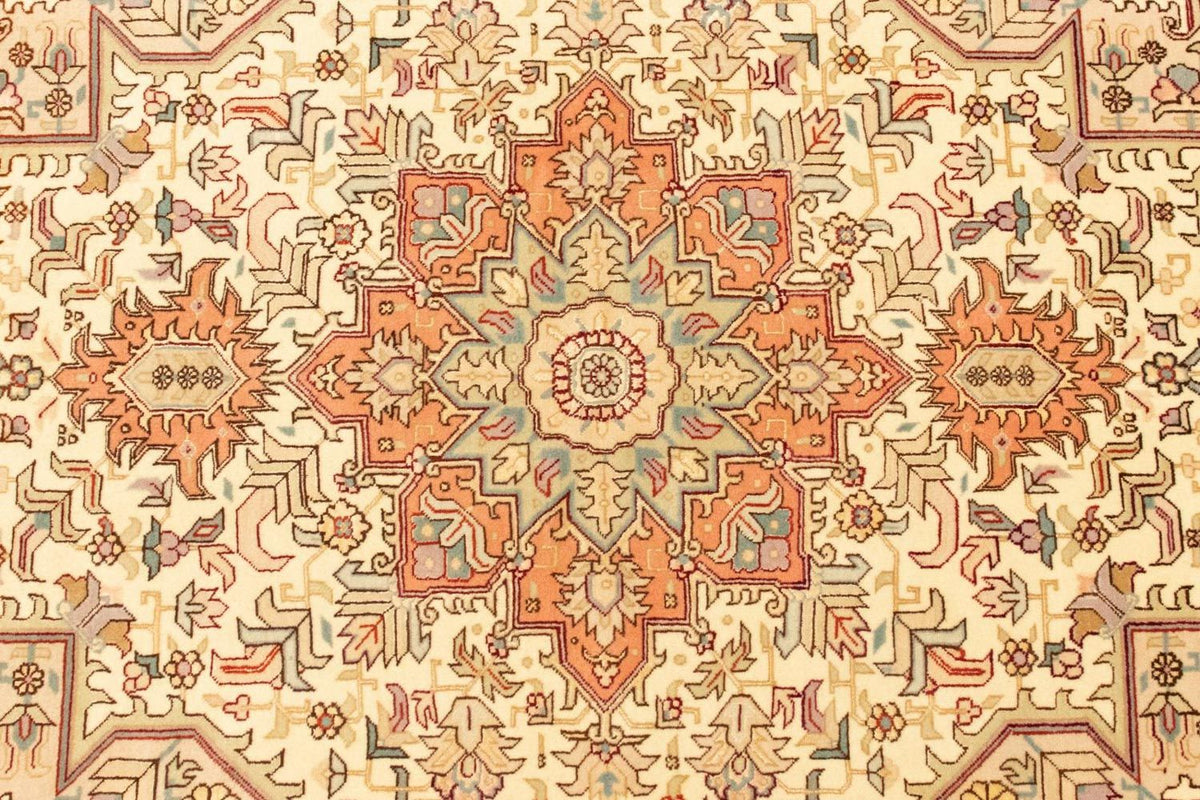 Tapis persan - Tabriz - Royal - 148 x 101 cm - beige