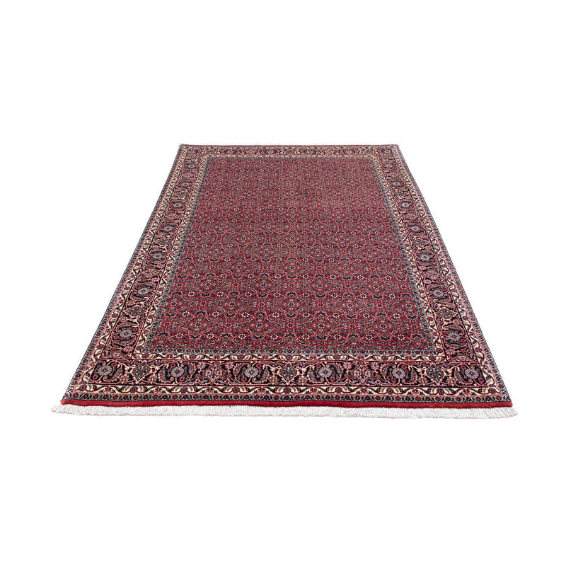 Tapis persan - Bidjar - 216 x 128 cm - rouge clair