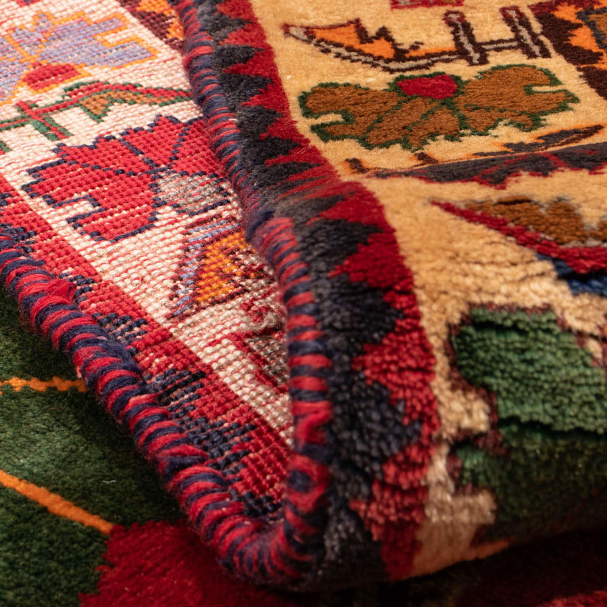 Tapis persan - Nomadic - 188 x 108 cm - rouge