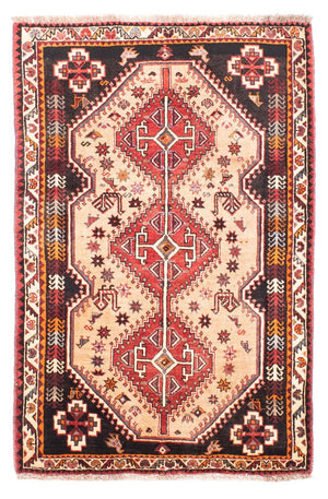Tapis persan - Nomadic - 168 x 112 cm - beige