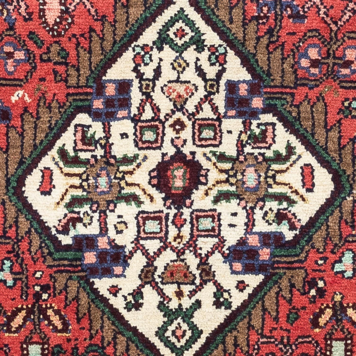 Tapis persan - Nomadic - 132 x 82 cm - rouge
