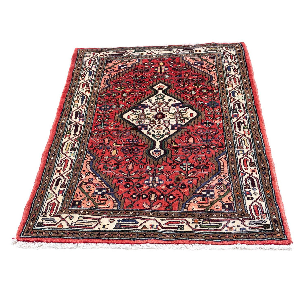 Tapis persan - Nomadic - 132 x 82 cm - rouge