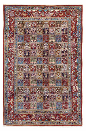 Tapis persan - Classique - 298 x 198 cm - rouge foncé