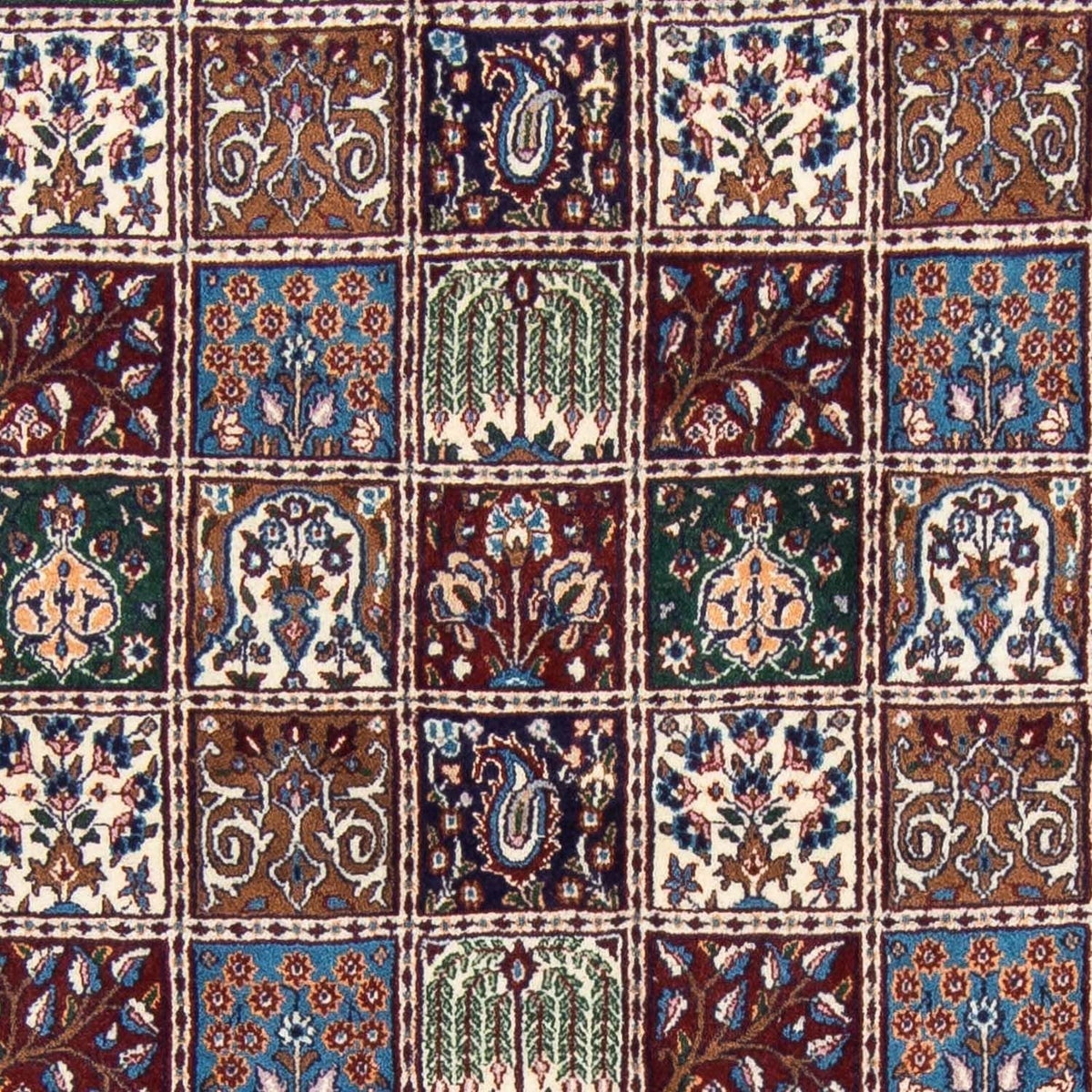 Tapis persan - Classique - 288 x 204 cm - rouge foncé