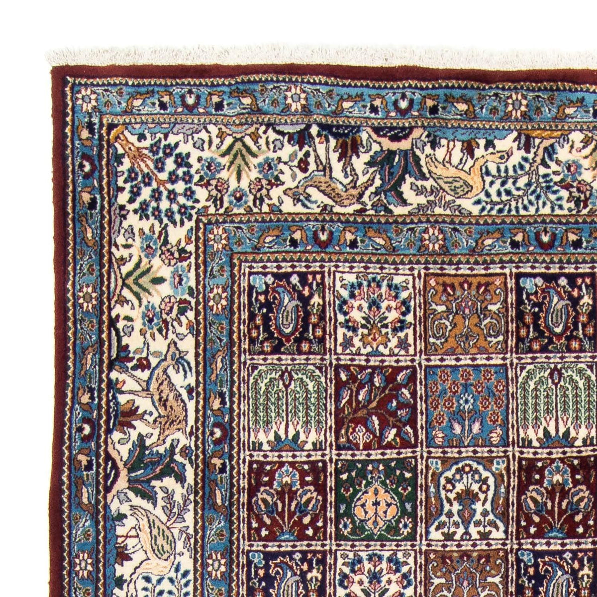 Tapis persan - Classique - 288 x 204 cm - rouge foncé