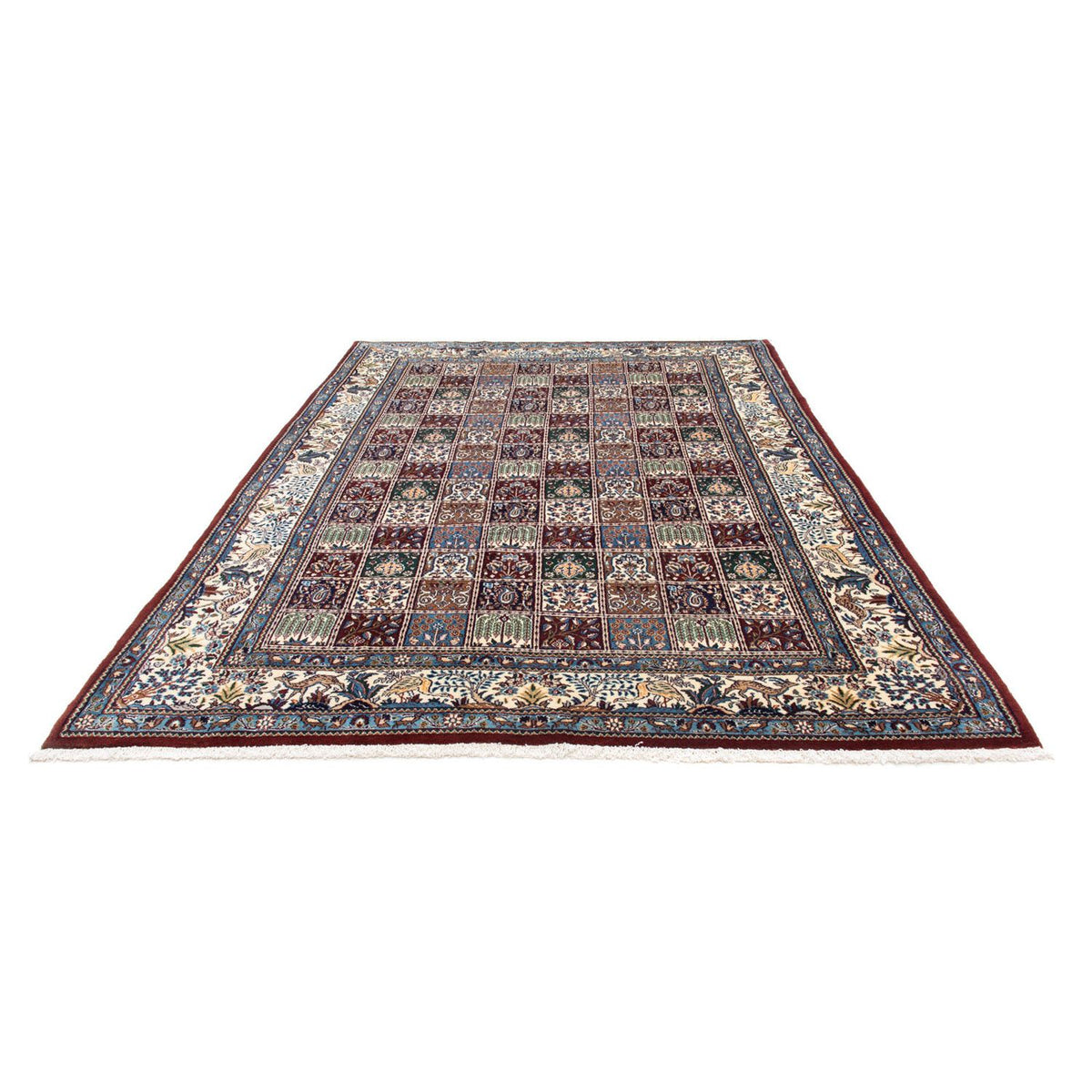 Tapis persan - Classique - 288 x 204 cm - rouge foncé