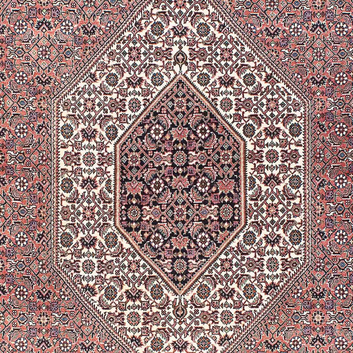 Tapis persan - Bidjar - 208 x 138 cm - rouge clair