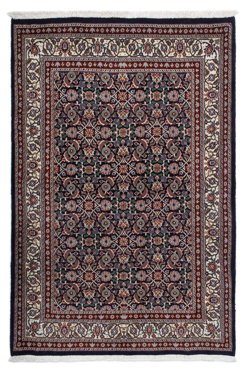 Tapis persan - Classique - 159 x 109 cm - bleu foncé