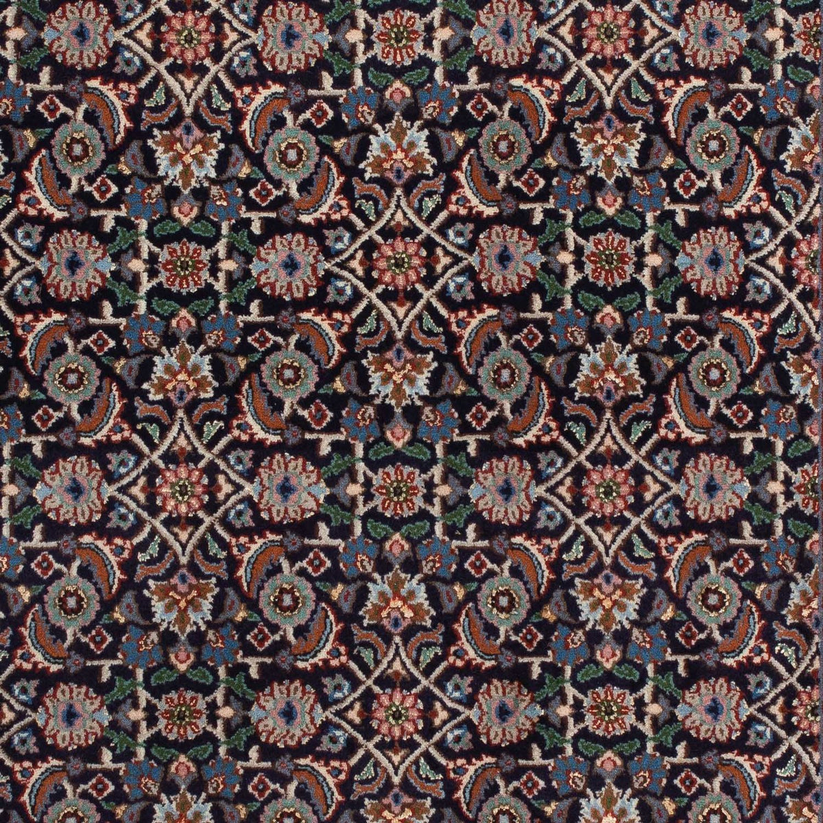 Tapis persan - Classique - 159 x 109 cm - bleu foncé