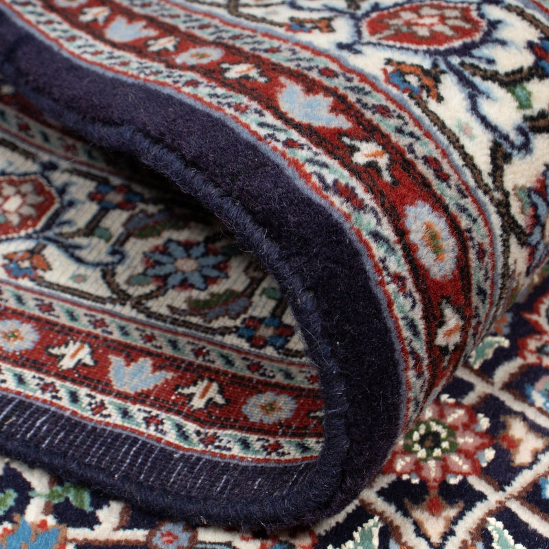 Tapis persan - Classique - 159 x 109 cm - bleu foncé