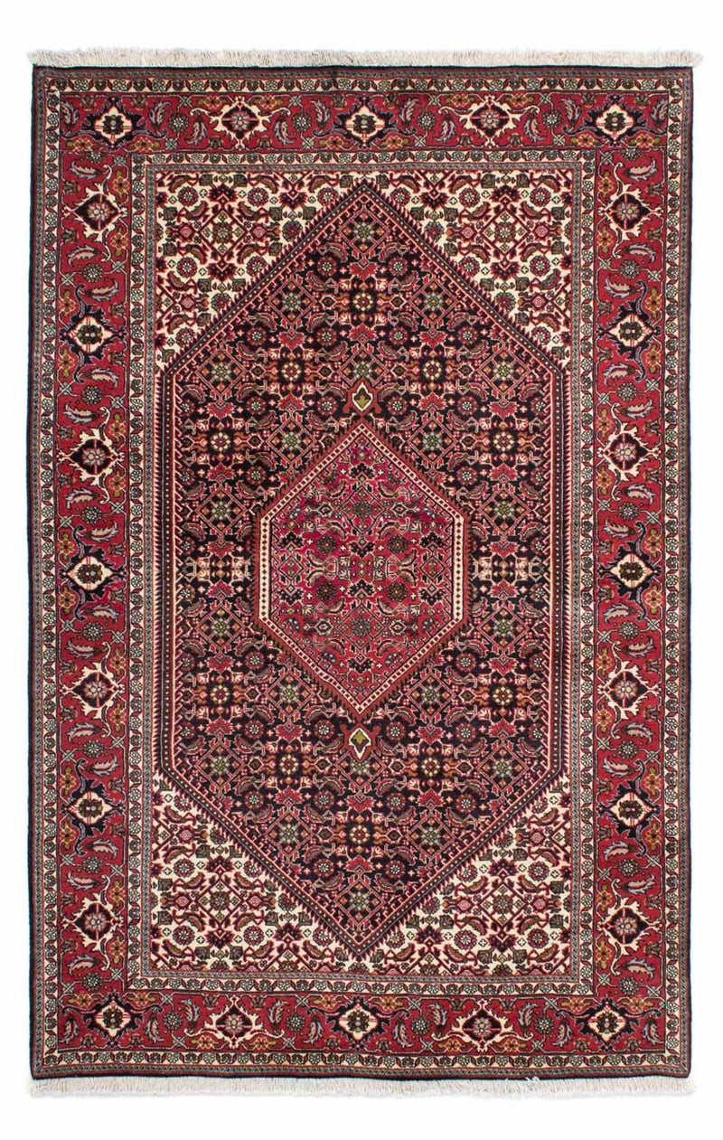 Tapis persan - Bidjar - 216 x 138 cm - rouge