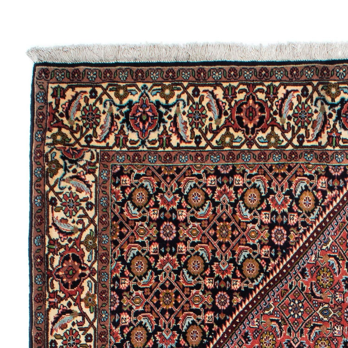 Tapis persan - Bidjar - 231 x 141 cm - rouge