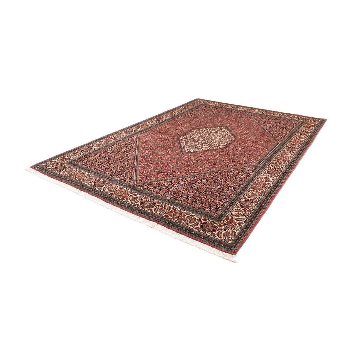 Tapis persan - Bidjar - 298 x 206 cm - marron