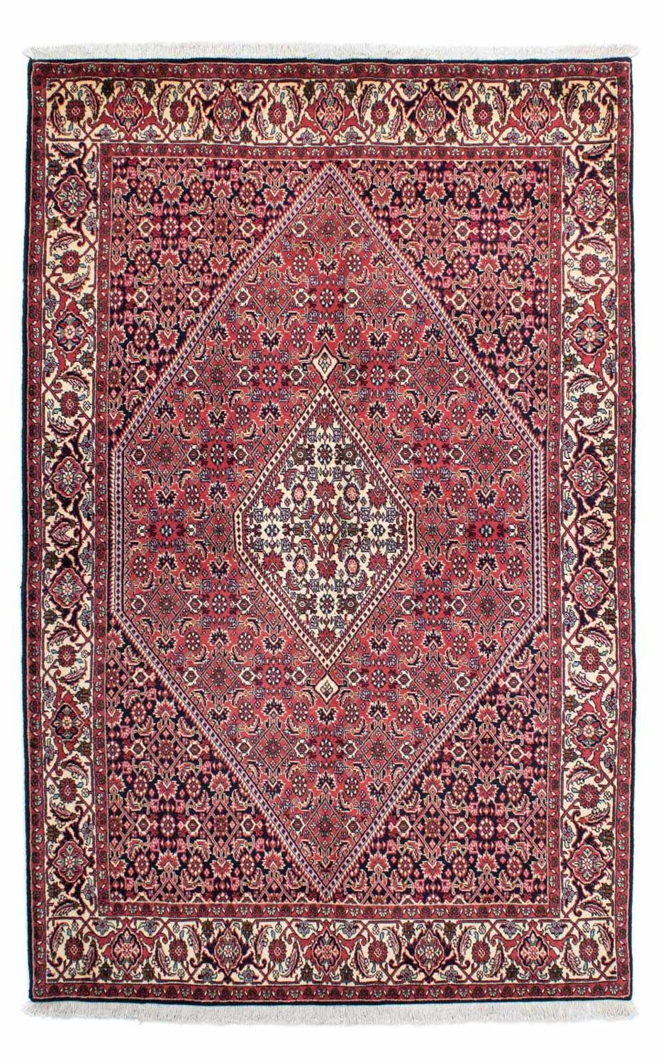 Tapis persan - Bidjar - 230 x 141 cm - rouge