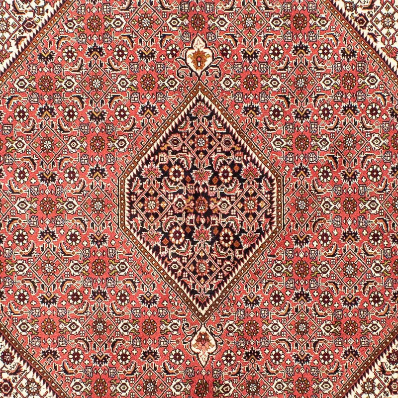 Tapis persan - Bidjar - 237 x 176 cm - rouge clair