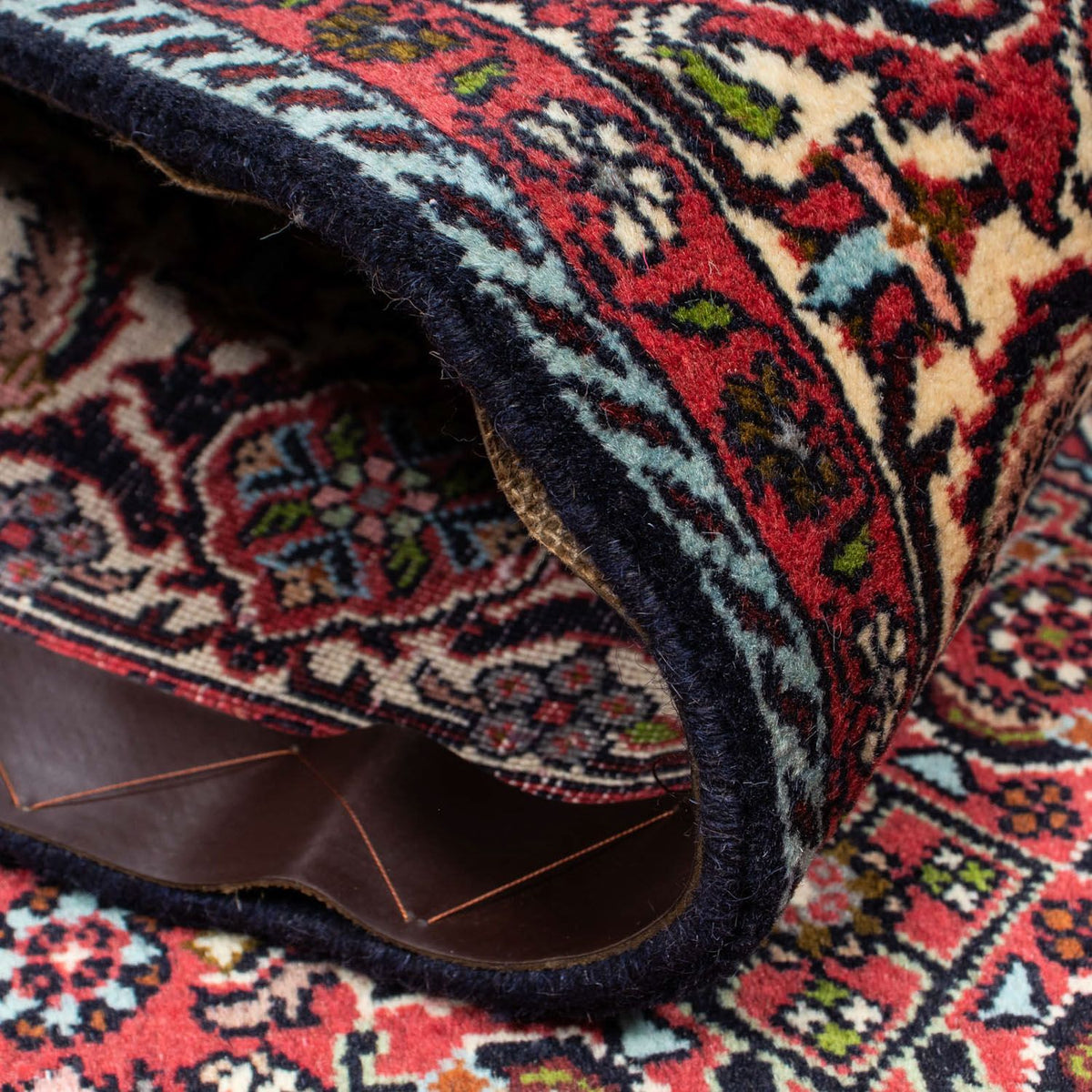 Tapis persan - Bidjar - 224 x 140 cm - rouge