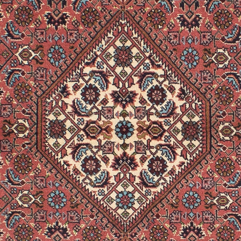 Tapis de couloir Tapis persan - Bidjar - 297 x 84 cm - rouge clair