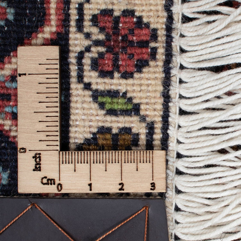 Tapis de couloir Tapis persan - Bidjar - 297 x 84 cm - rouge clair