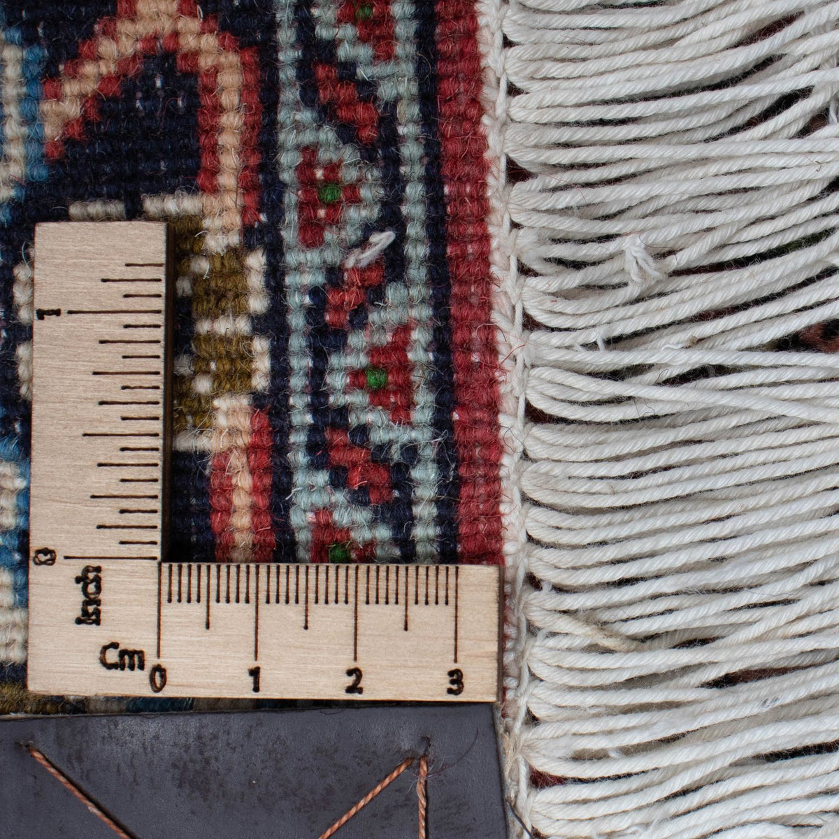 Tapis de couloir Tapis persan - Bidjar - 298 x 82 cm - rouge clair