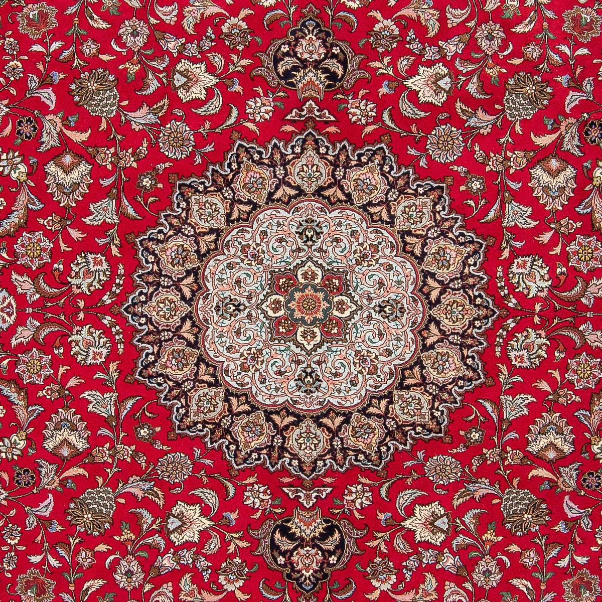 Tapis persan - Tabriz - Royal - 300 x 245 cm - rouge