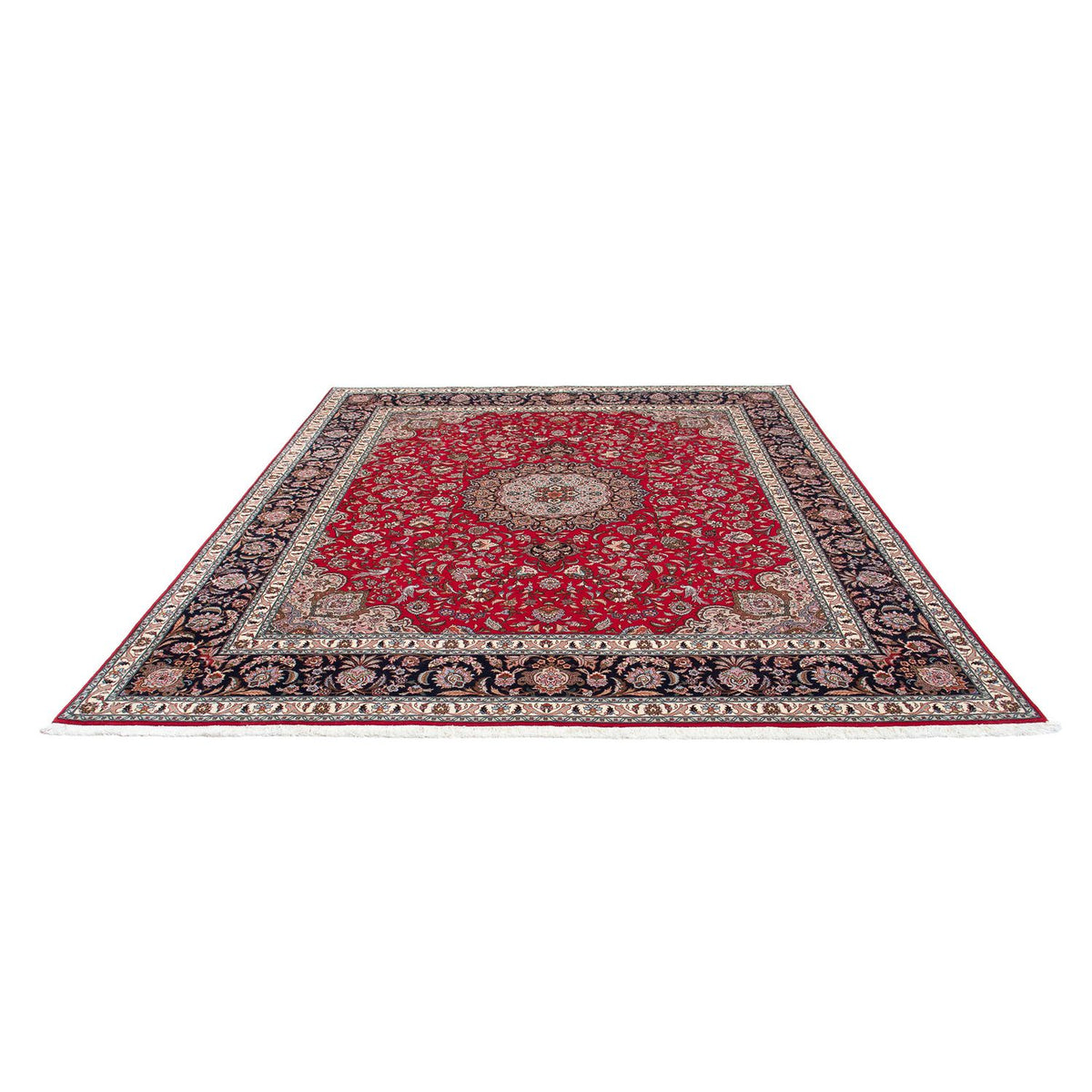 Tapis persan - Tabriz - Royal - 300 x 245 cm - rouge