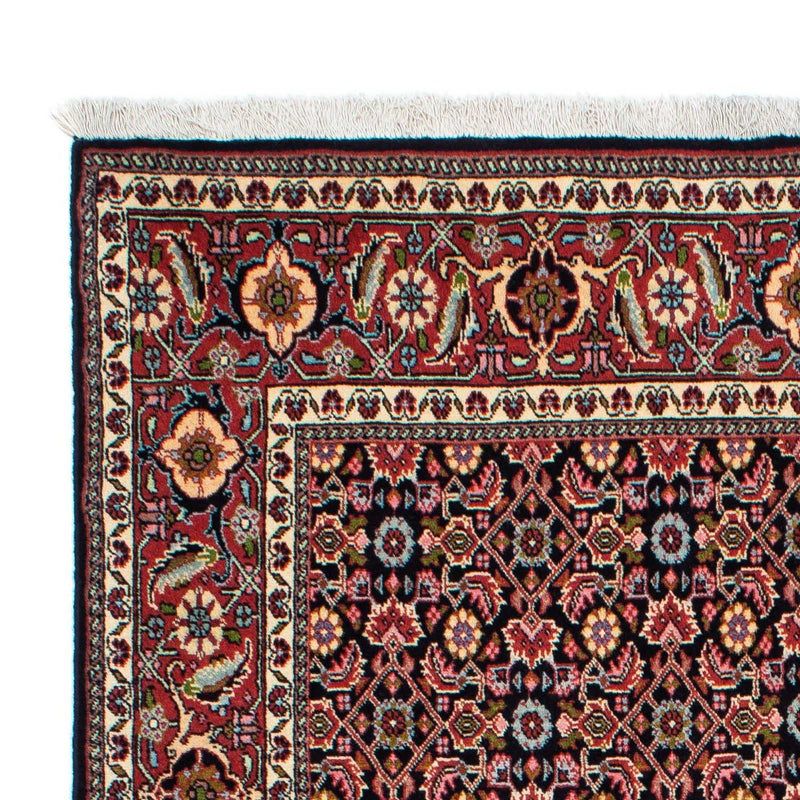 Tapis persan - Bidjar - 215 x 140 cm - bleu foncé