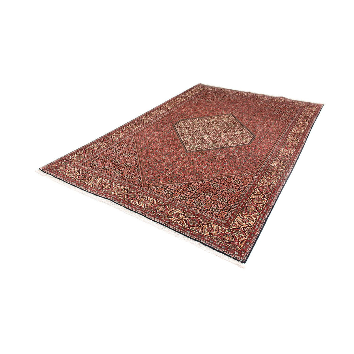 Tapis persan - Bidjar - 265 x 171 cm - marron