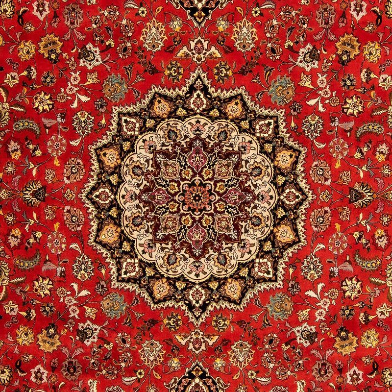 Tapis persan - Tabriz - Royal - 359 x 254 cm - rouge