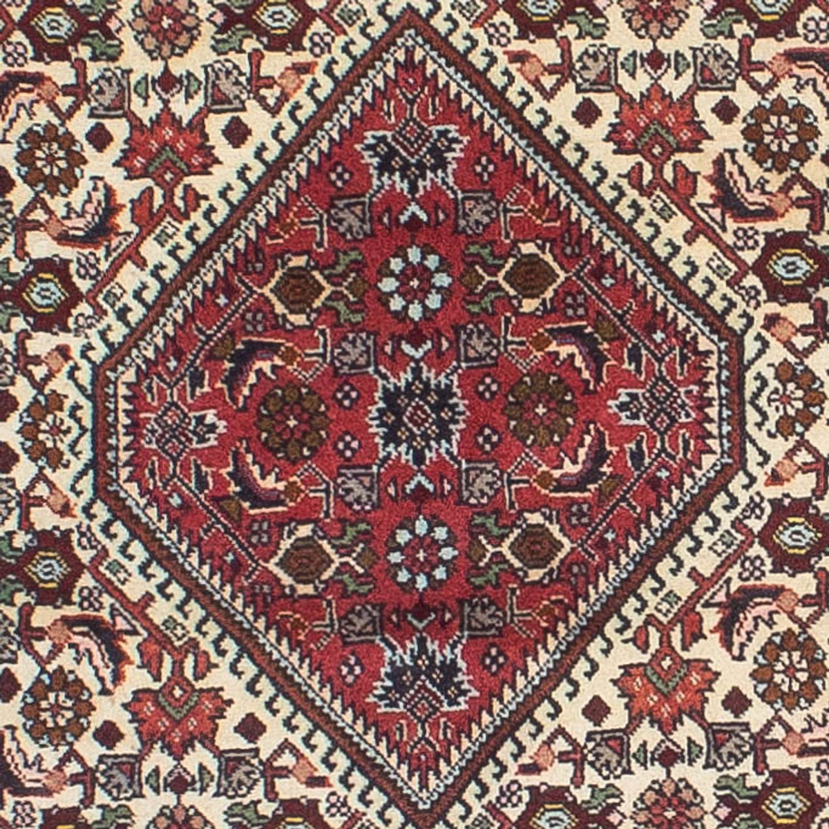Tapis de couloir Tapis persan - Bidjar - 300 x 83 cm - multicolore