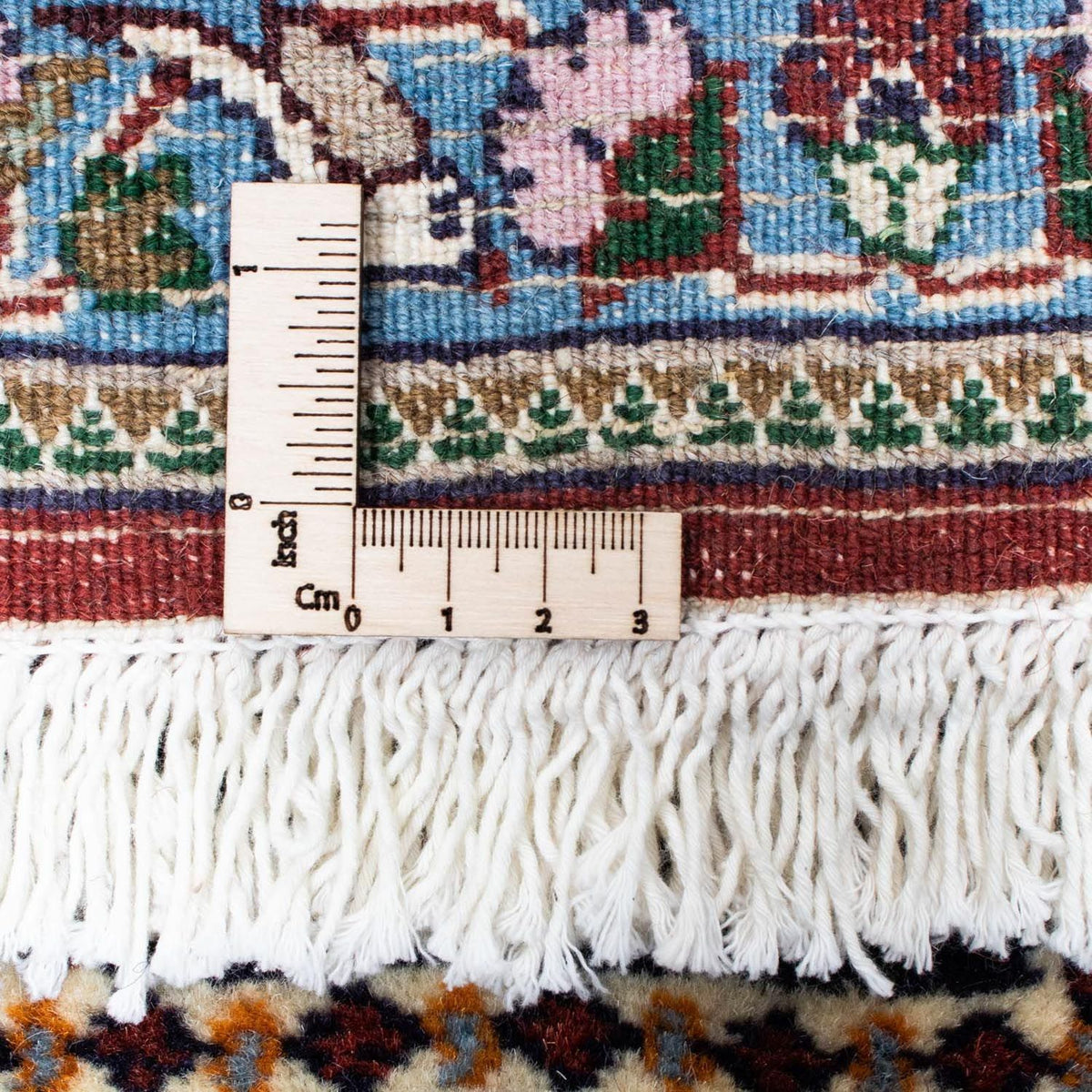 Tapis de couloir Tapis persan - Classique - 388 x 82 cm - rouge foncé