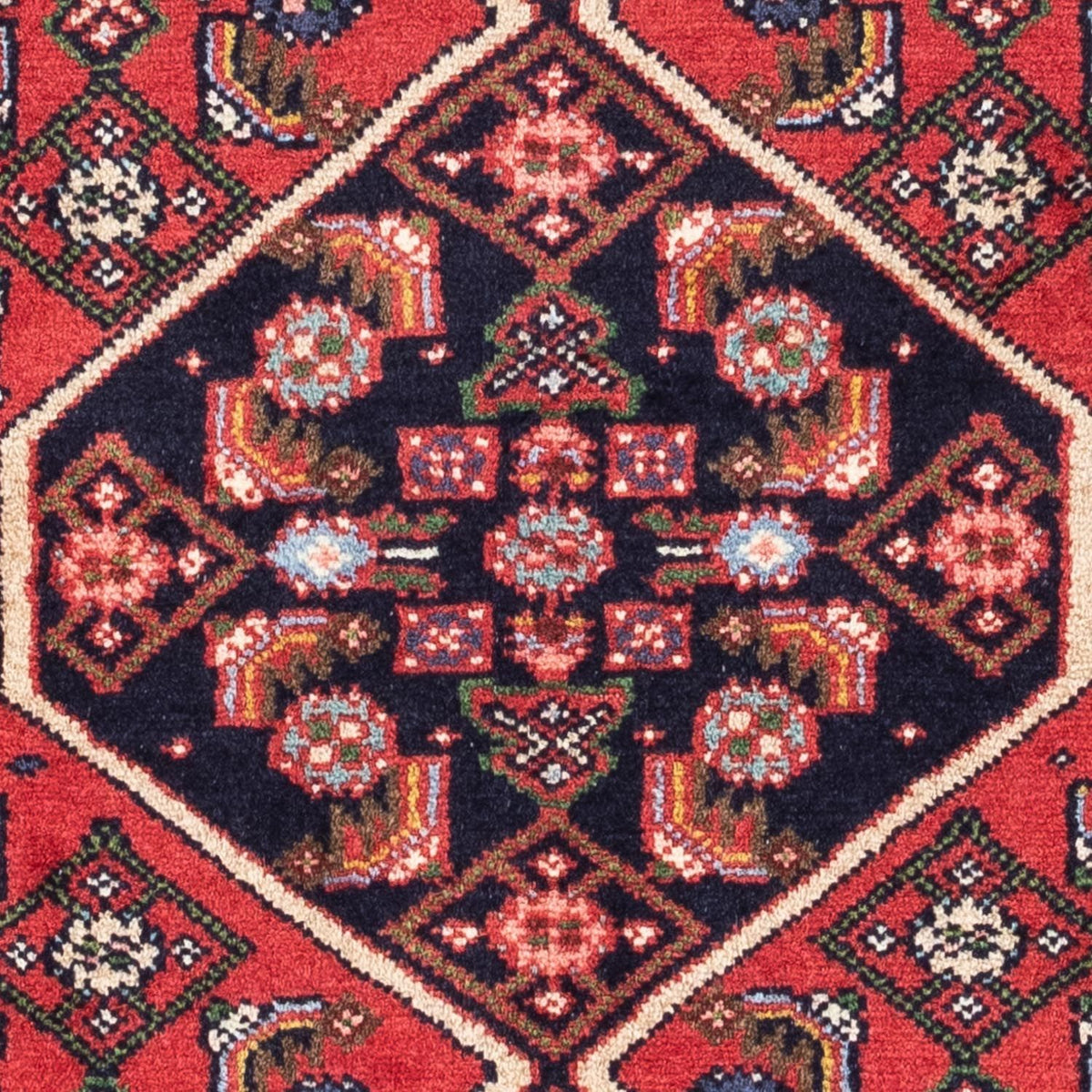 Tapis persan - Nomadic - 128 x 82 cm - rouge