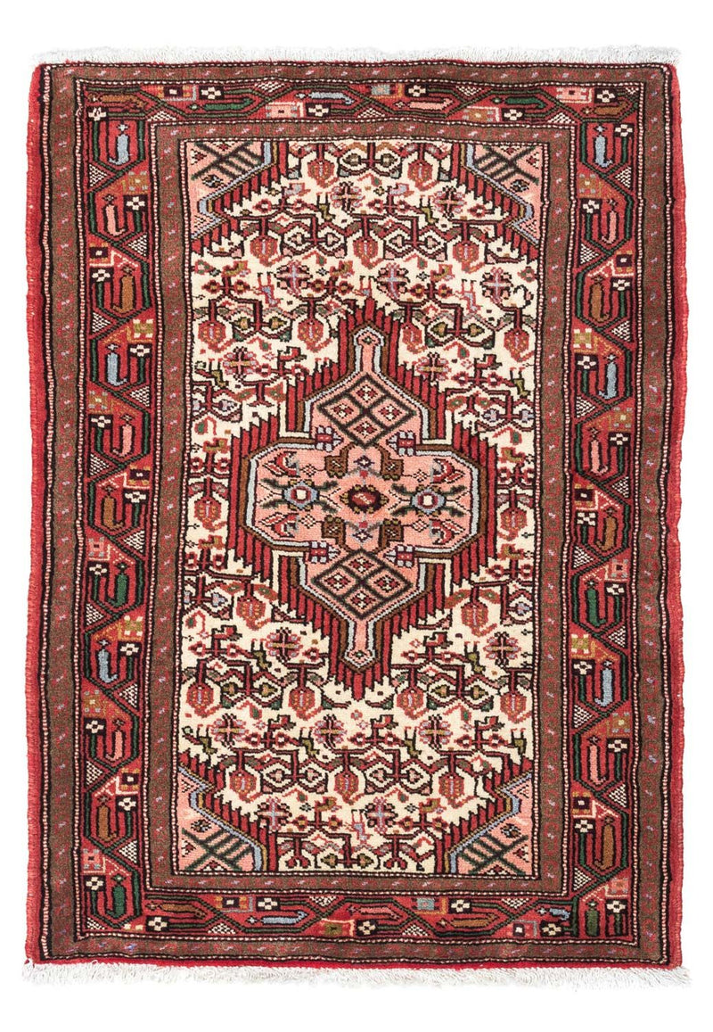 Tapis persan - Nomadic - 122 x 82 cm - rouge