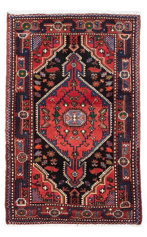 Tapis persan - Nomadic - 133 x 80 cm - rouge