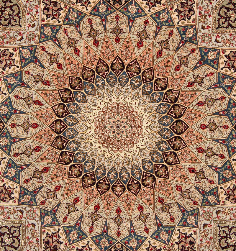 Tapis persan - Tabriz - Royal - 256 x 205 cm - multicolore