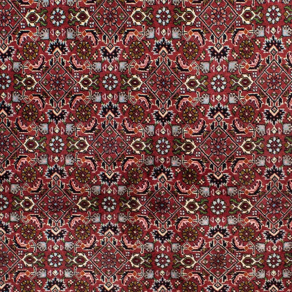 Tapis persan - Bidjar - 231 x 138 cm - bleu foncé