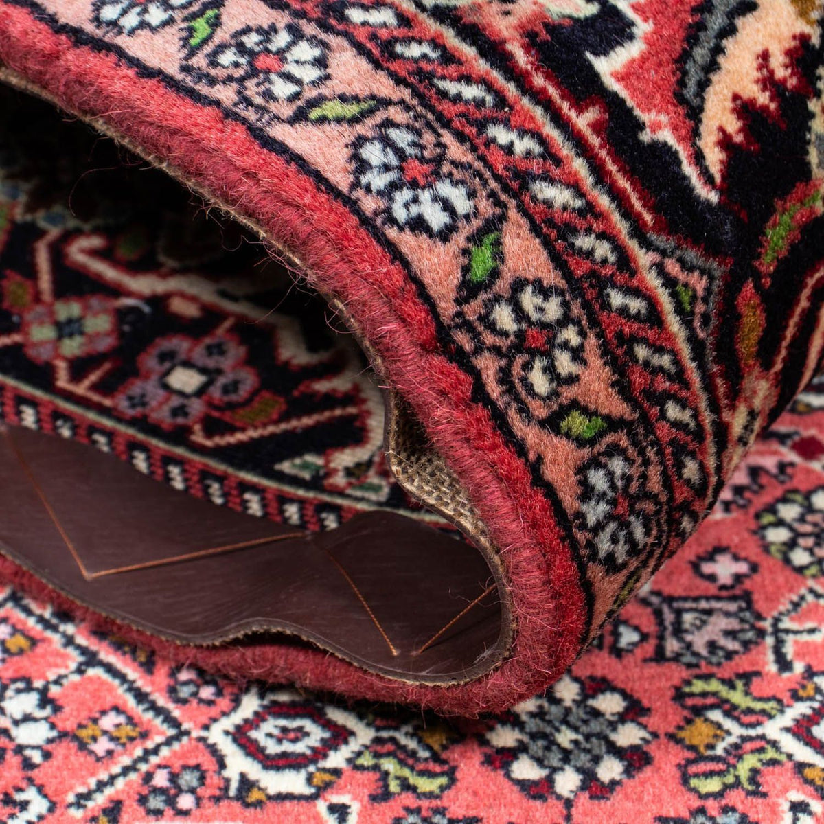 Tapis persan - Bidjar - 222 x 142 cm - rouge