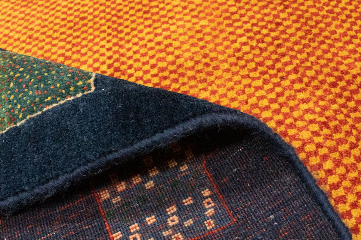 Tapis Gabbeh - Loribaft Persan - 238 x 172 cm - orange