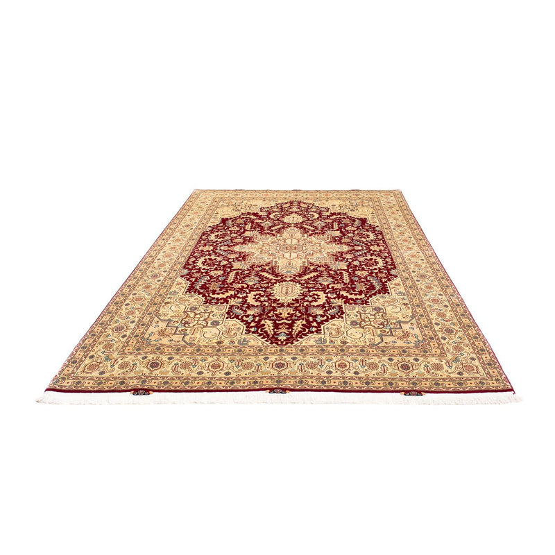 Tapis persan - Tabriz - Royal - 300 x 200 cm - rouge foncé