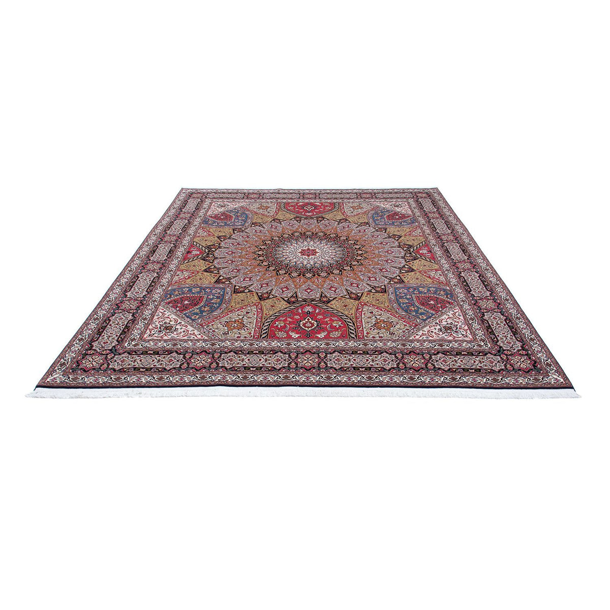 Tapis persan - Tabriz - Royal - 303 x 254 cm - multicolore