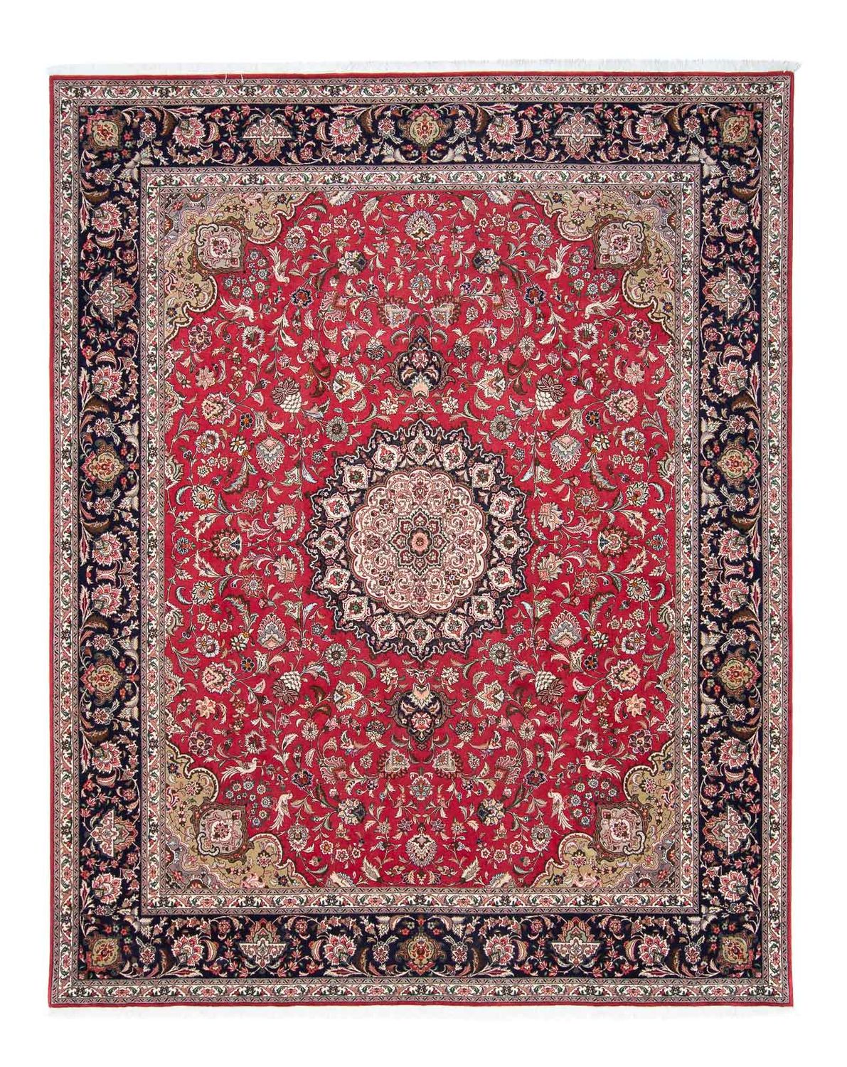 Tapis persan - Tabriz - Royal - 307 x 250 cm - rouge