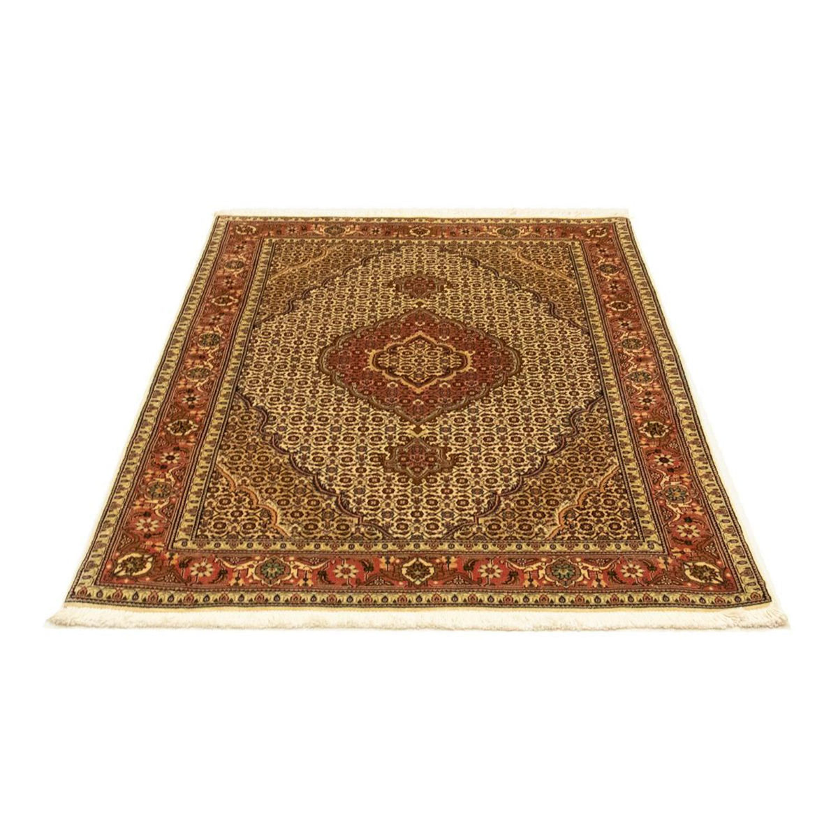 Tapis persan - Tabriz - Royal - 150 x 102 cm - beige