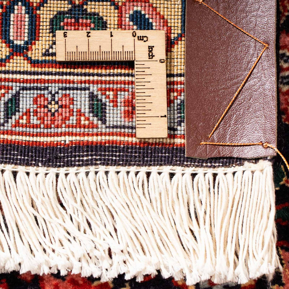 Tapis de couloir Tapis persan - Tabriz - 302 x 80 cm - marron