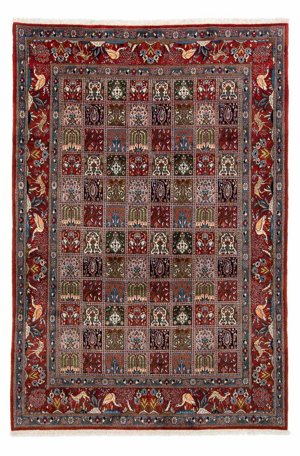 Tapis persan - Classique - 286 x 197 cm - rouge