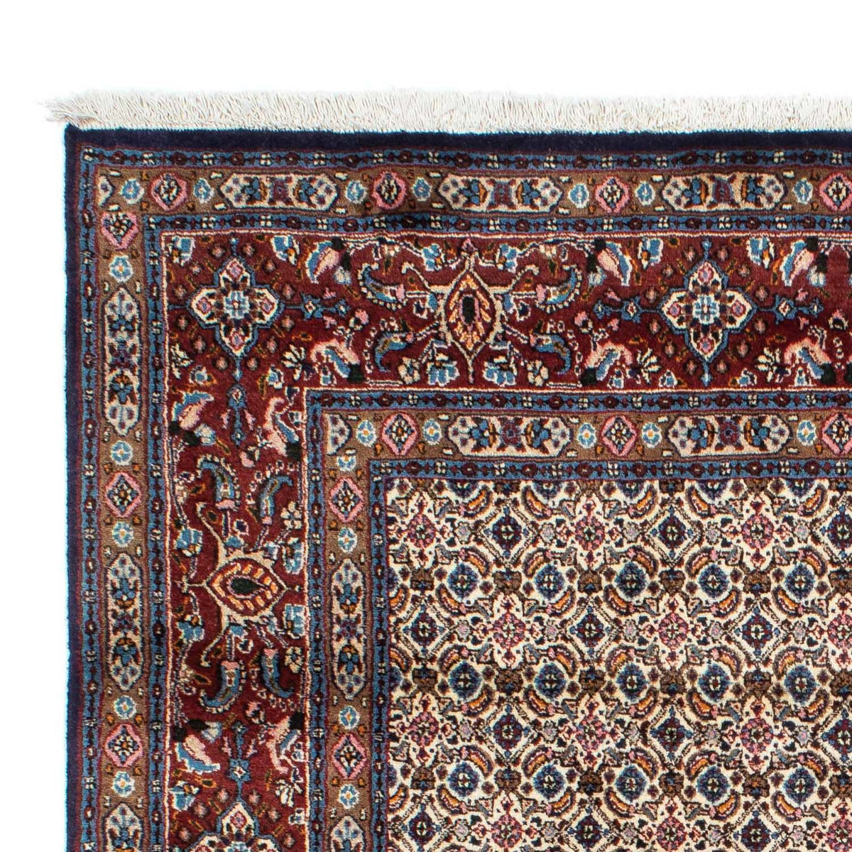 Tapis persan - Classique - 198 x 143 cm - bleu foncé