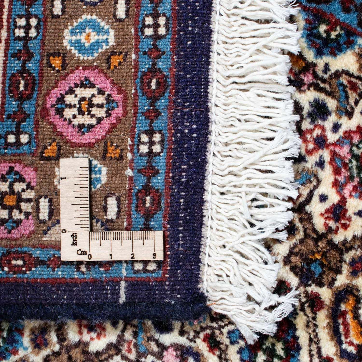 Tapis persan - Classique - 198 x 143 cm - bleu foncé