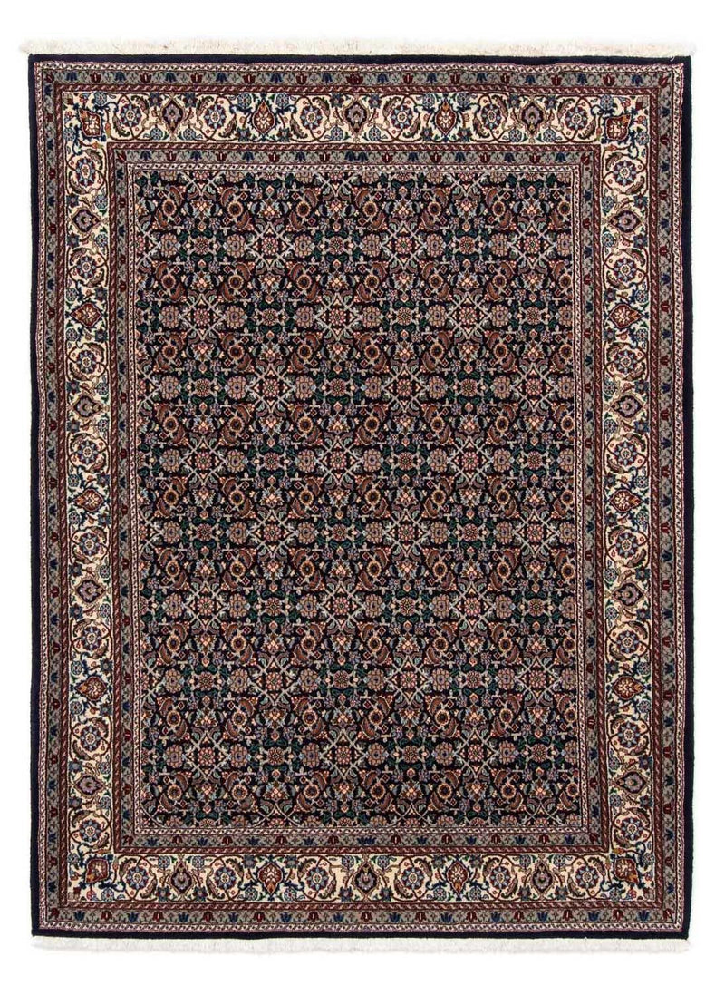 Tapis persan - Classique - 197 x 148 cm - bleu foncé