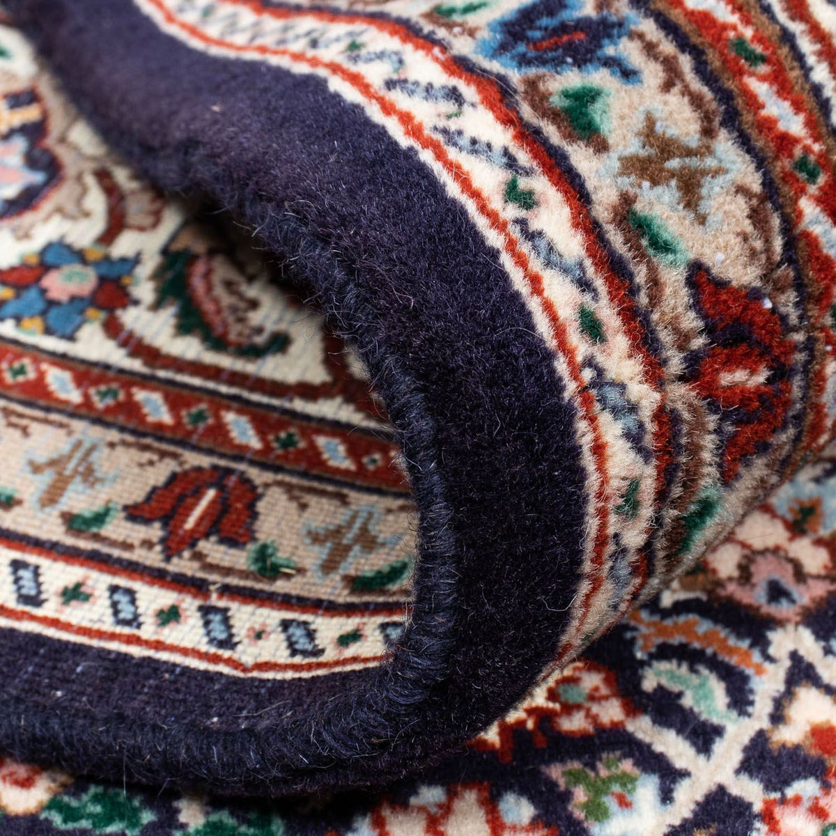 Tapis persan - Classique - 197 x 148 cm - bleu foncé