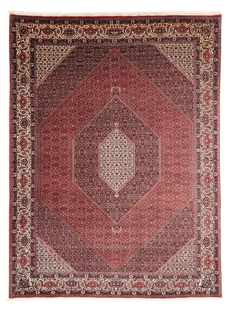 Tapis persan - Bidjar - 360 x 250 cm - rouge clair