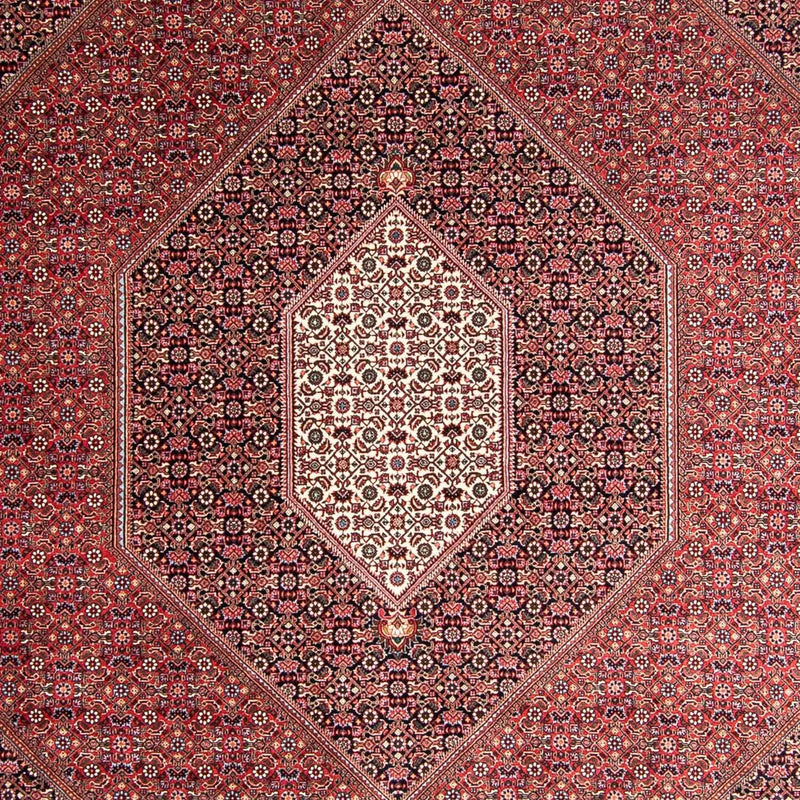 Tapis persan - Bidjar - 360 x 250 cm - rouge clair
