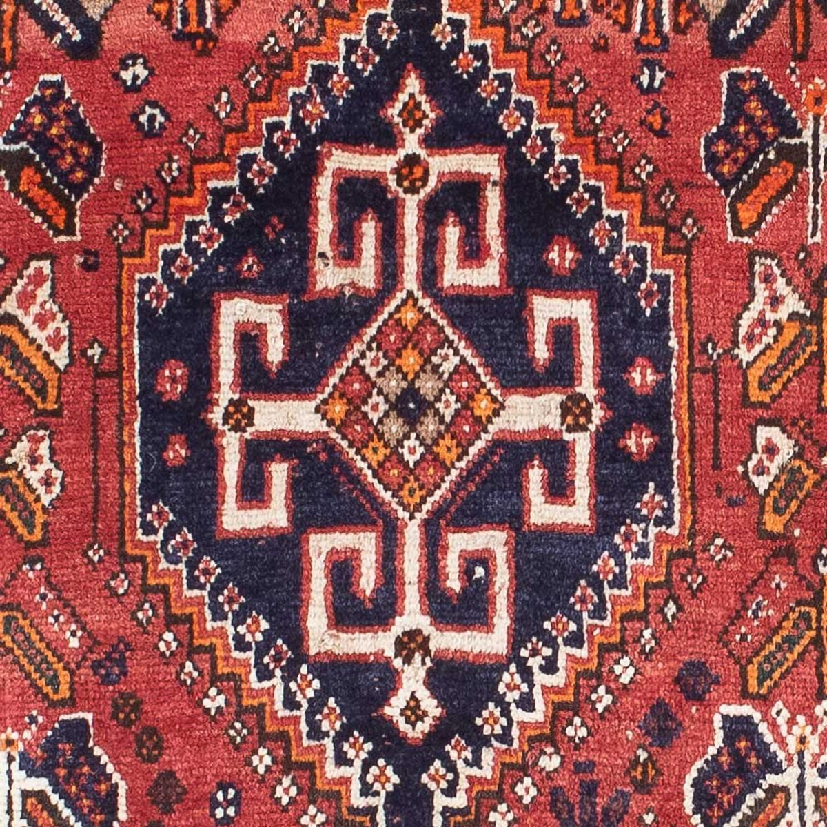Tapis de couloir Tapis persan - Nomadic - 190 x 98 cm - marron
